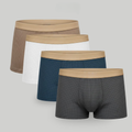 Waffel-Boxershorts 4er-Pack